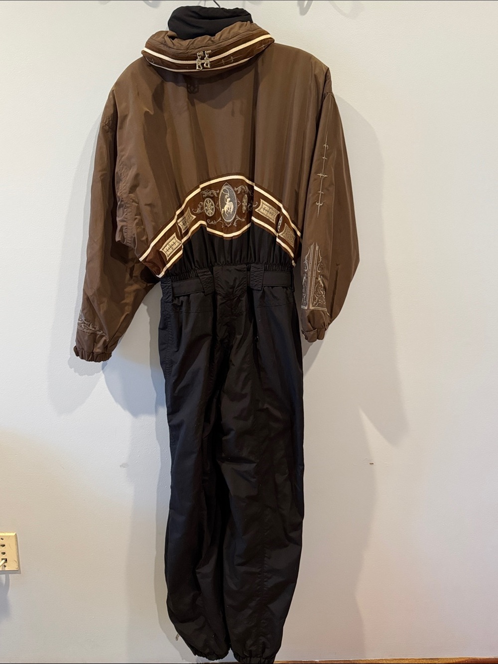 Vintage 1990s Bogner Western Themed ski snow suit onesie Women’s Size 12
